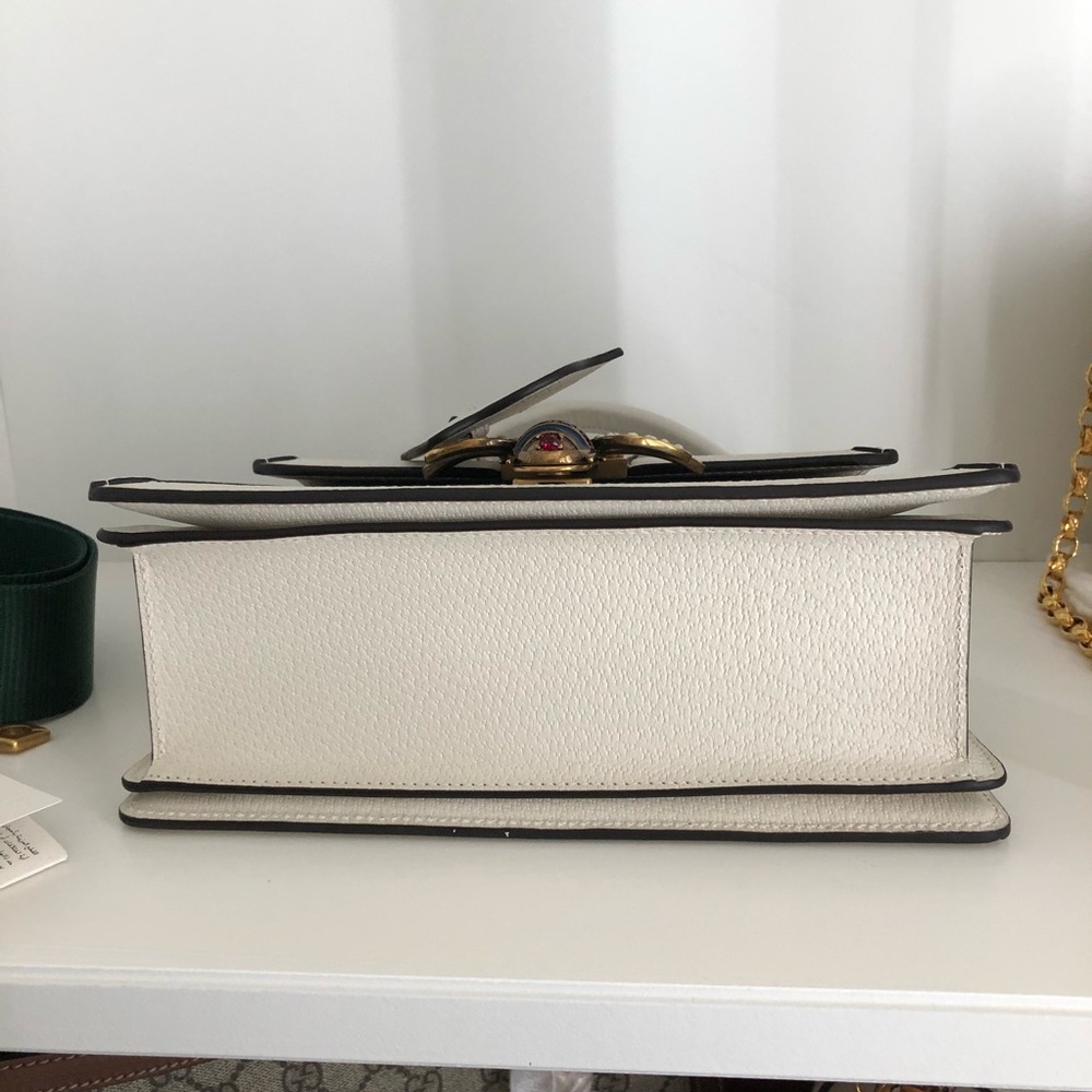New Gucci Margaret top handle queen bee white - Picture 5 of 8
